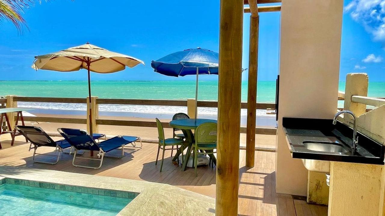 Casa Duplex Beira Mar Com Caseiro De Cortesia Em Maceio Экстерьер фото